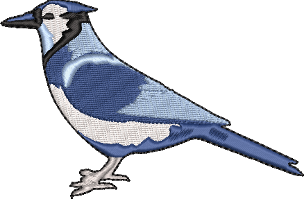 Bluebird Embroidery File