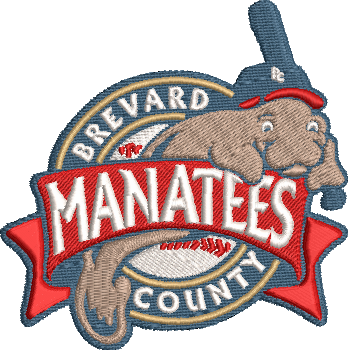 Brevard Manatees Embroidery File