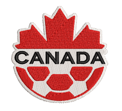 Canada Soccer Embroidery File