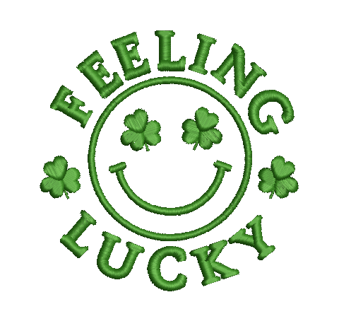 Feeling Lucky Embroidery File