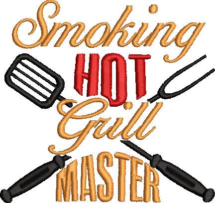 Grill Master Embroidery File