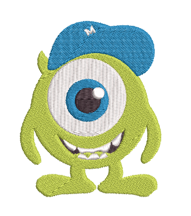 Monster Embroidery File