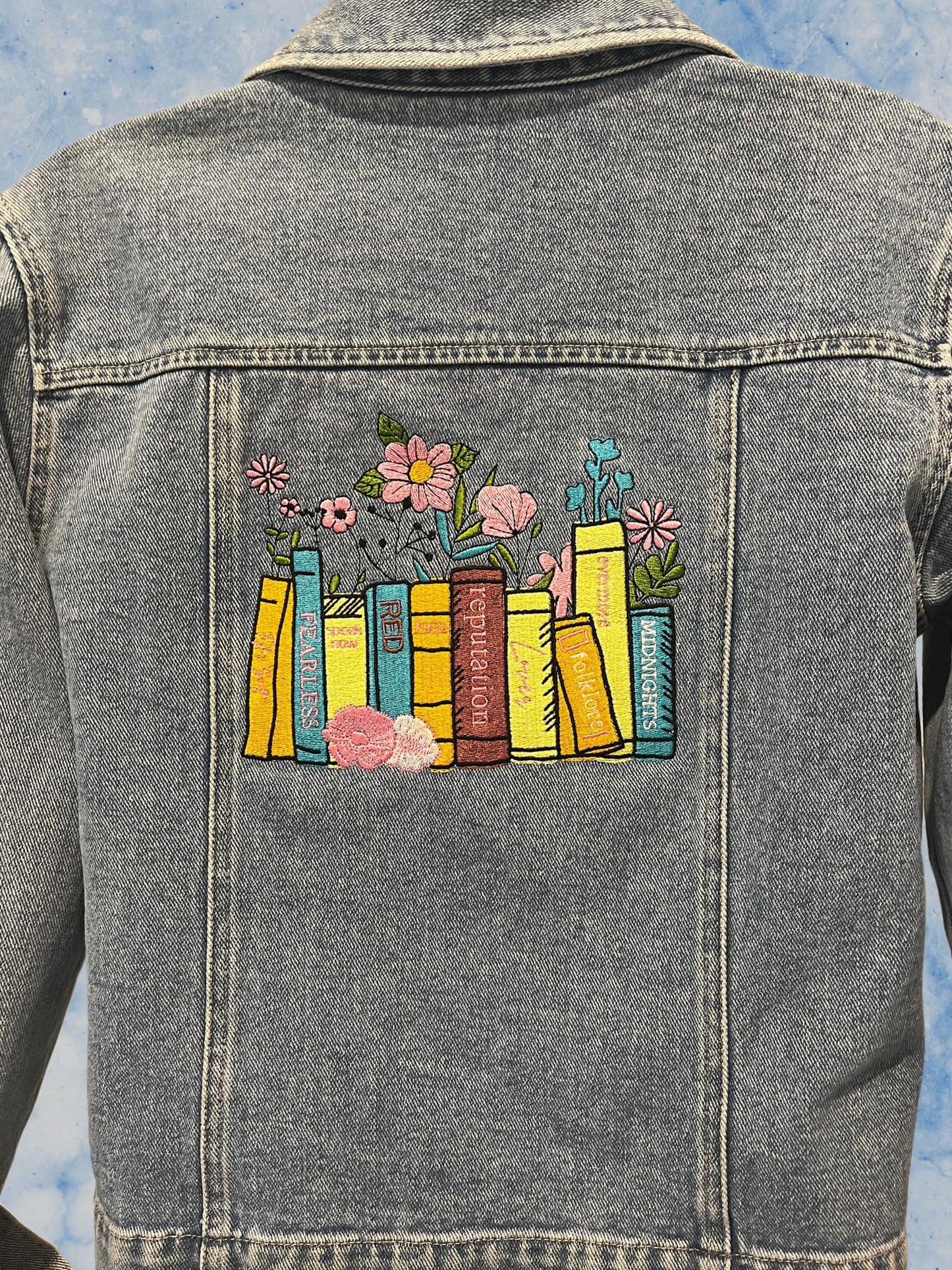Swiftie Embroidered Denim Jacket