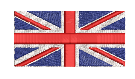Union Jack Embroidery File