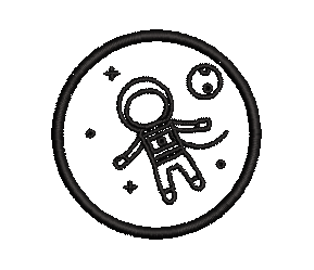 Astronaut Patch