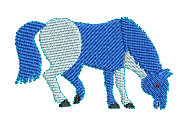 Blue Horse