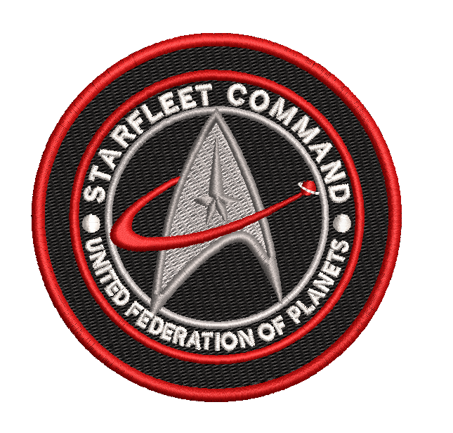 Starfleet Embroidery File