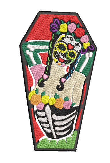 Sugar Skull Pinup