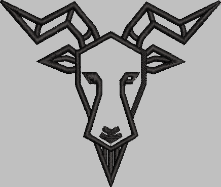 The GOAT Embroidery File