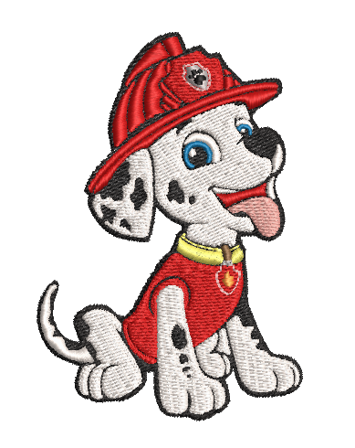 Patrol Dog Embroidery File