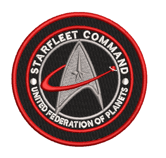 Starfleet Embroidery File