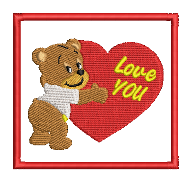 Valentine Bear